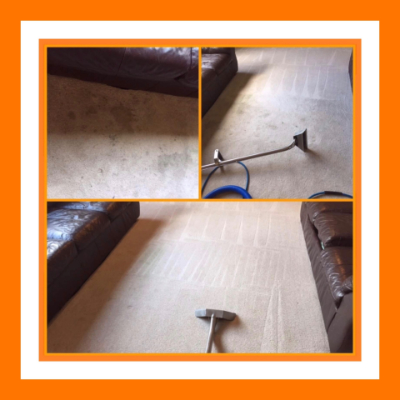 Professional Carpet Cleaning on Cream Carpets