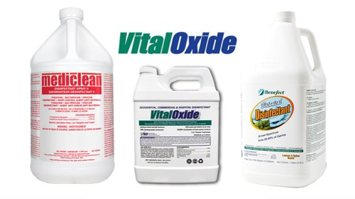 Sanitizing Products used in Carpet Cleaning