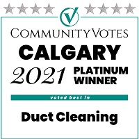 Calgary Platinum CommunityVotes Furnace Cleaning Winner
