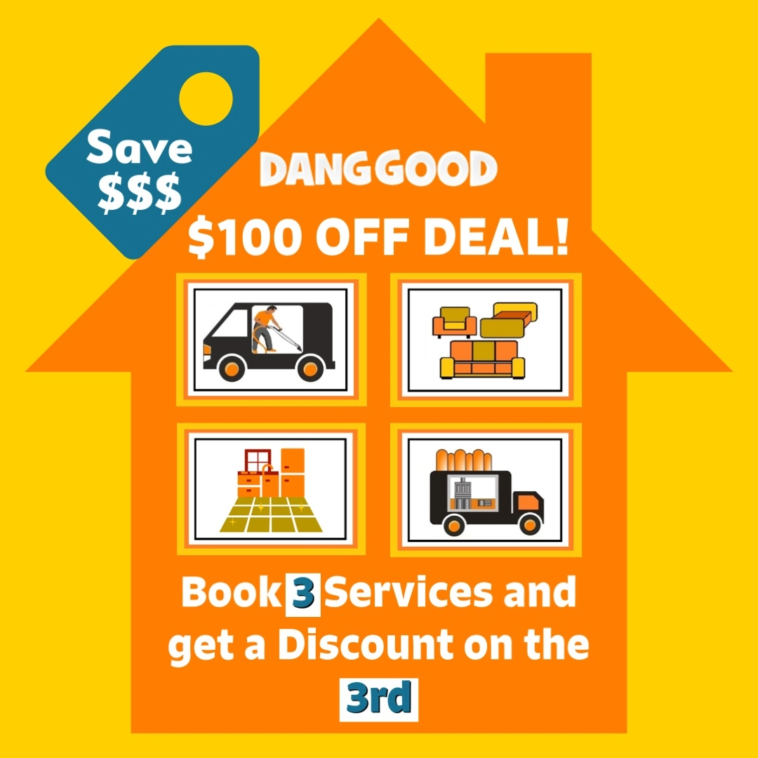 Deals - $100 off with three cleaning services