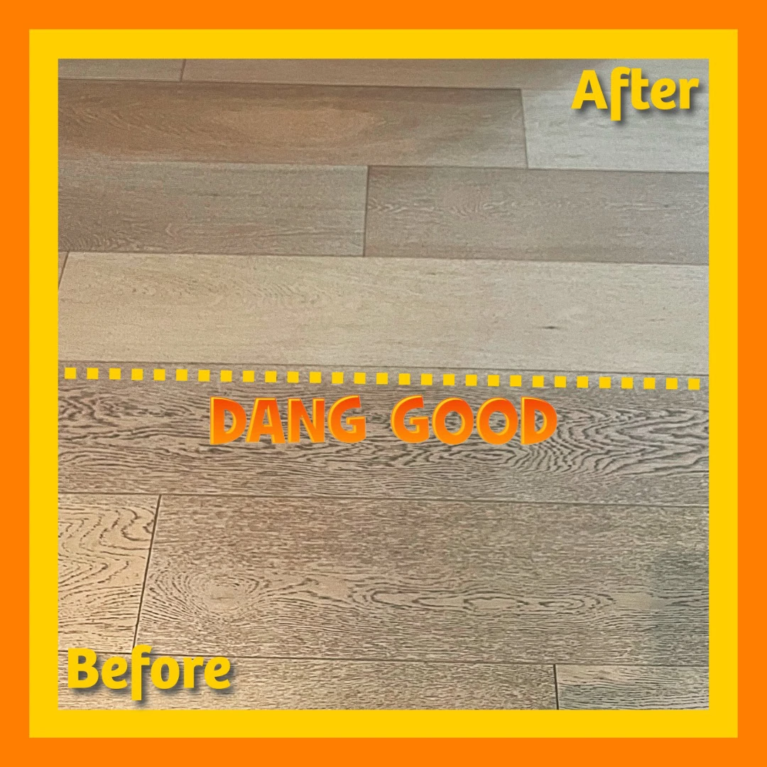 Hardwood Floor Cleaning Before After Calgary