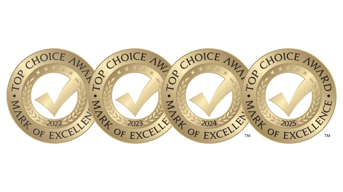 Top Choice Award 2022-2025