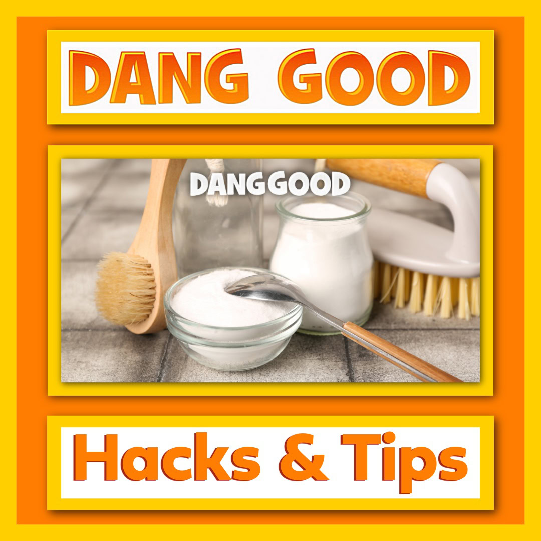 Baking Soda helps clean tile and grout