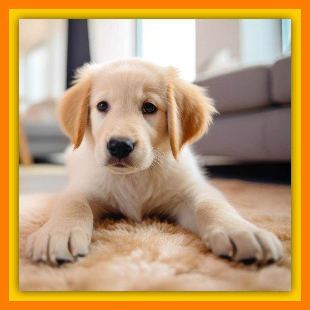 Puppies and Carpet Accidents go together.