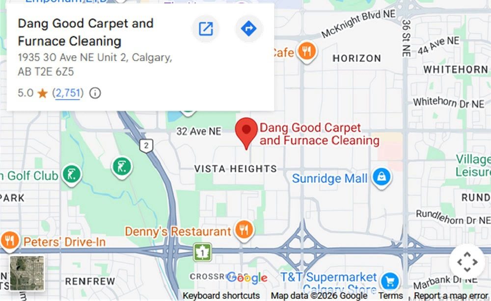 Calgary Service Area Map